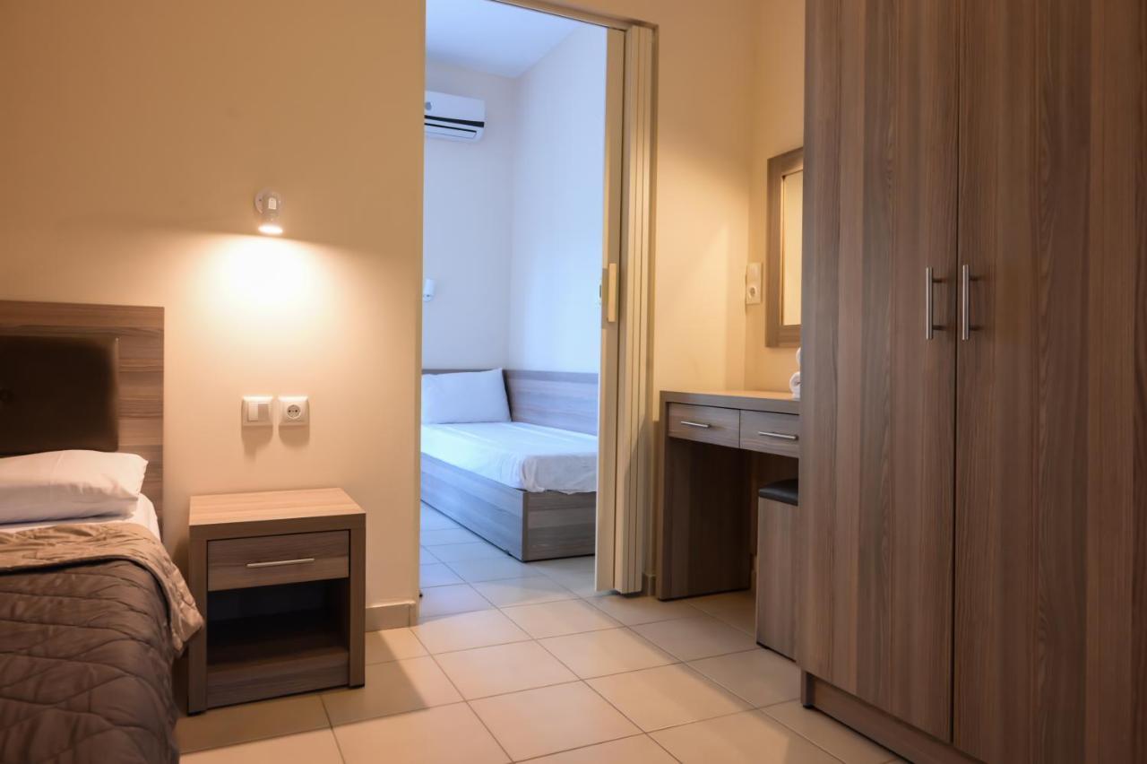 Priona Rooms Paralía Skotínis Kültér fotó